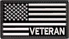 Click on Image for more details - US-VETERAN Flag Subduded - Small