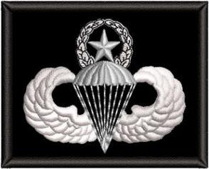 Master Paratrooper Badge Patch