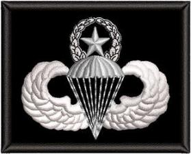 Master Paratrooper Badge Patch