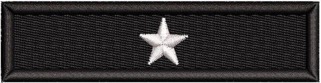 1 Star Patch