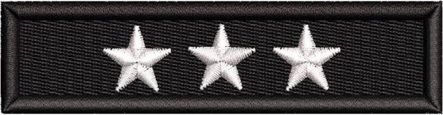 3 Star Patch