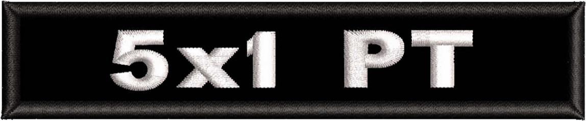 5in. x 1in. Name Patch - PolyTwill